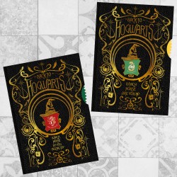 Carnet Harry Potter Roulette Maison Poudlard