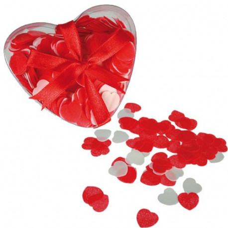 confettis cœur de bain parfumé love heart romantique