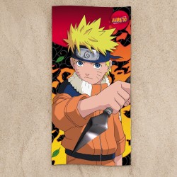 Serviette de Plage Naruto Uzumaki Poignard