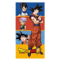 Serviette de Plage Dragon Ball Z - Son Goku, Vegeta, Son Gohan & Trunks