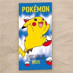 Serviette de Plage Pokémon Pikachu 025