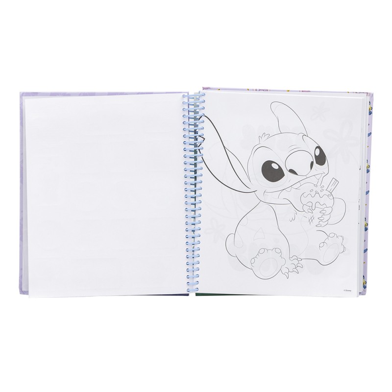 Disney Cahier à spirales Stitch : : Fournitures pour le bureau