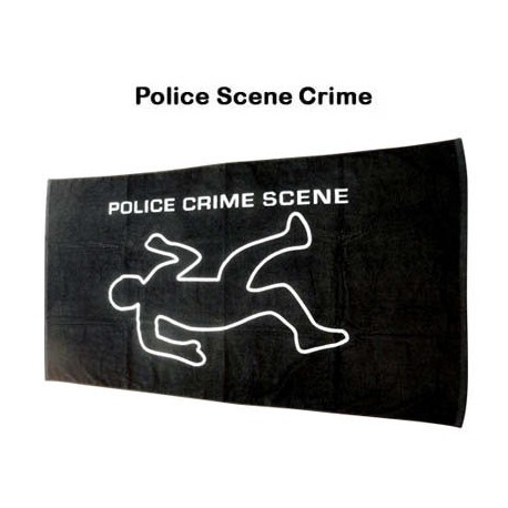 Image de la serviette scène de crime