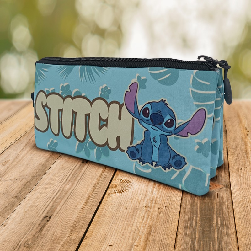 Trousse Triple Stitch Cute Disney - Lilo & Stitch sur Rapid Cadeau