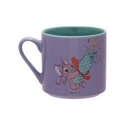 Set de 2 Tasses Colorées Stitch & Angel Disney