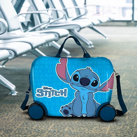 Valise Enfant à Roulettes Stitch Disney