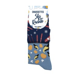 Chaussettes Humoristiques Plats et Boissons Mythiques