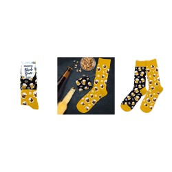 Chaussettes Humoristiques Plats et Boissons Mythiques