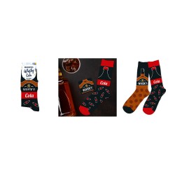 Chaussettes Humoristiques Plats et Boissons Mythiques