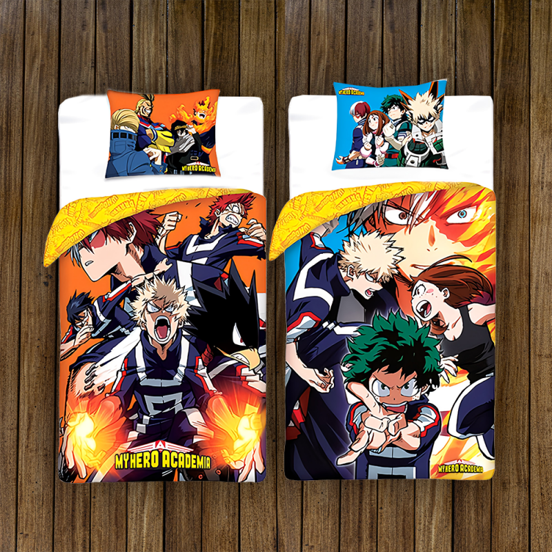 Parure de Lit My Hero Academia Manga sur Rapid Cadeau