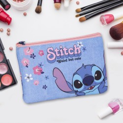 Pochette Maquillage Stitch Flower - Weird but Cute