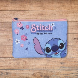 Pochette Maquillage Stitch Flower - Weird but Cute