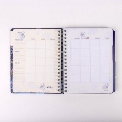 Agenda Planificateur Stitch Disney 12 Mois Non Datés