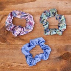 Lot de 3 Elastiques Chouchou Stitch Disney Pastel