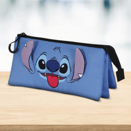 Trousse Triple Stitch 3D Disney Bleue