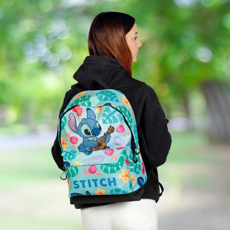 Sac à Dos Stitch Disney Tropical Guitare