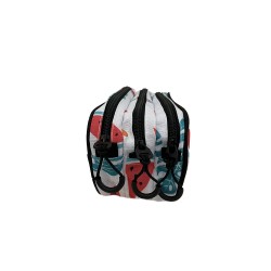 Maxi Trousse Stitch Disney Triple Compartiment - Pastèque et Feuilles