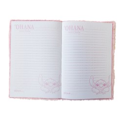 Carnet de Notes Fourrure Rose Stitch Disney Ohana
