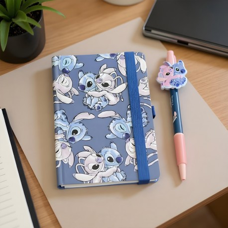 Set Stitch & Angel Disney - Carnet de Notes et Stylo