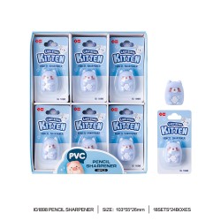 Taille-Crayons Animaux Kawaii 3D