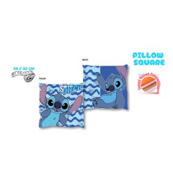 Coussin Stitch Carré Disney Bleu