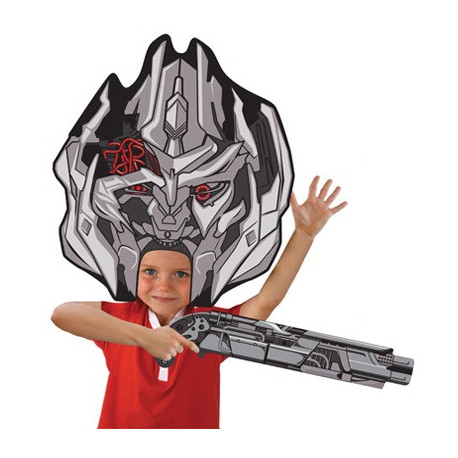 perruque pour enfant transformers modèle megatron