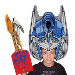 Perruque Transformers Optimus Prime