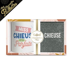 Coffret Cadeaux Paillettes Fantaisie - Tasse & Chaussettes