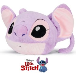 Coussin Peluche Chauffe-Mains Stitch Angel 3D Disney 3 en 1