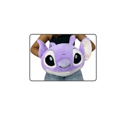 Coussin Peluche Chauffe-Mains Stitch Angel 3D Disney 3 en 1