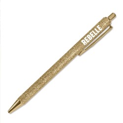 Stylo à Paillettes Mot Fantaisie