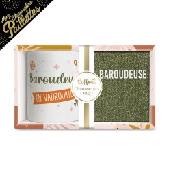 Coffret Cadeaux Paillettes Fantaisie - Tasse & Chaussettes