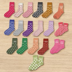 Chaussettes Paillettes Famille Fantaisie