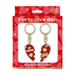 Porte-Clés Duo Je t'aime mon Amour