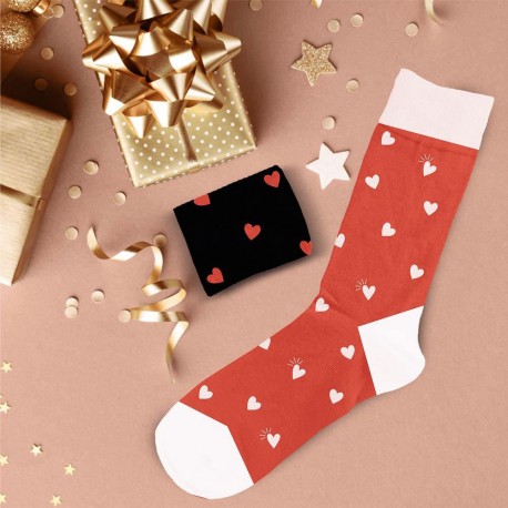 Chaussettes Duo Coeurs d'Amour