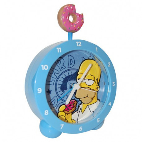 Réveillez-vous le matin avec ce Donuts Simpsons très appétissant ! Décoratif et très original, ce réveil va vous mettre de bonne humeur pour toute la journée...