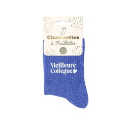 Chaussettes Paillettes Famille Fantaisie