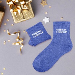 Chaussettes Paillettes Famille Fantaisie