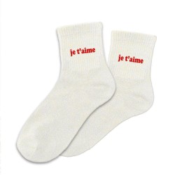 Chaussettes Paillettes Famille Fantaisie