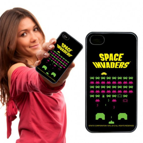 coque de protection iphone space invaders