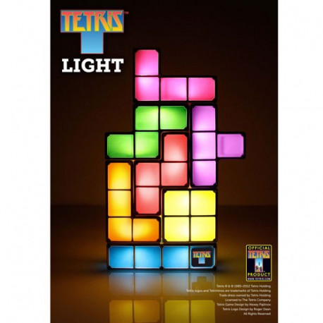 Une lampe Tetris aux multiples combinaisons