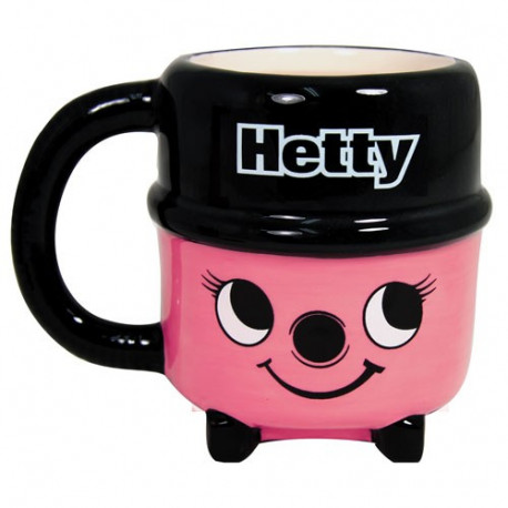 Rappelez-vous d'Hetty, charmante compagne du célèbre aspirateur Henry ! Vous la retrouvez aujourd'hui sous la forme d'un mug rigolo et très pratique...