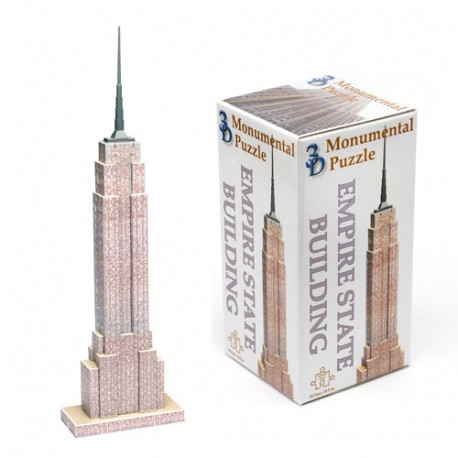 Voici un défi de taille à relever pour tous les amateurs de puzzles ! Construisez votre Empire State Building personnel, avec cette version 3D.