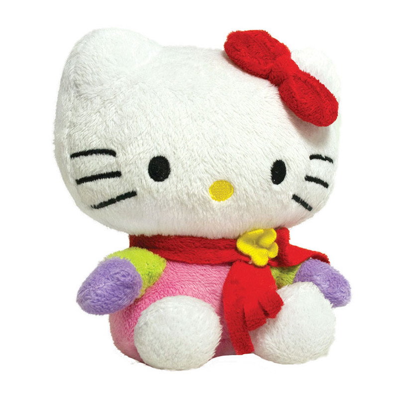 la peluche chauffe-mains sous licence officielle hello kitty pour les amateurs girly de la célèbre chatte