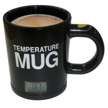 Mug permettant de savoir la température de votre boisson