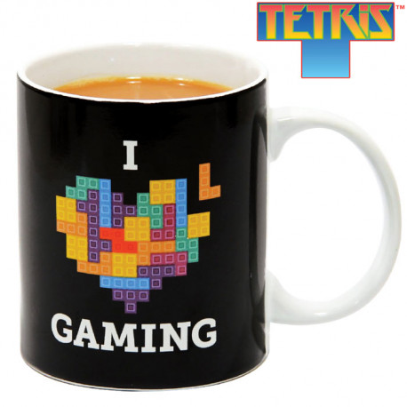 Le Mug Tetris I Love Gaming... une tasse geek en céramique du célèbre jeu !