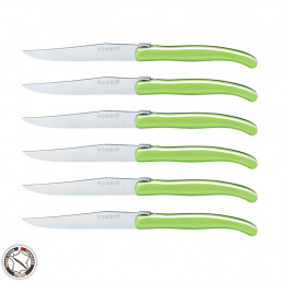 Couteaux Laguiole Inoxideo Service 6 Pièces Collection Rubis