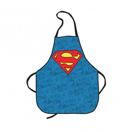 tablier superman logo : un tablier de cuisine geek pour les super-héros de la cuisine
