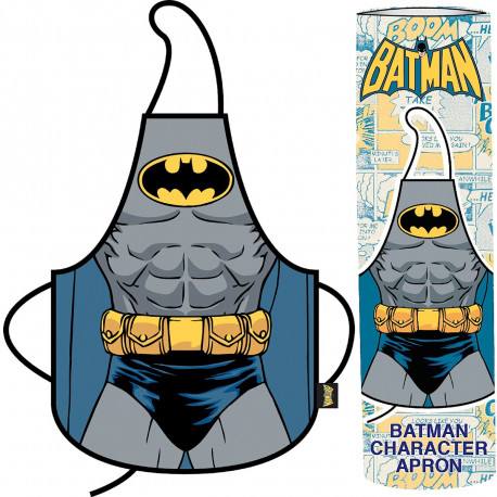 le tablier batman,un cadeau geek par excellence pour les cuisiniers en herbe ou confirmés