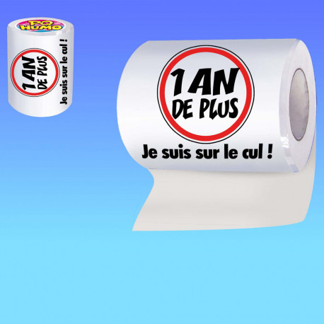 Papier toilette je suis sur le cul